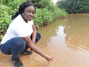 Ama Nkanu water project before